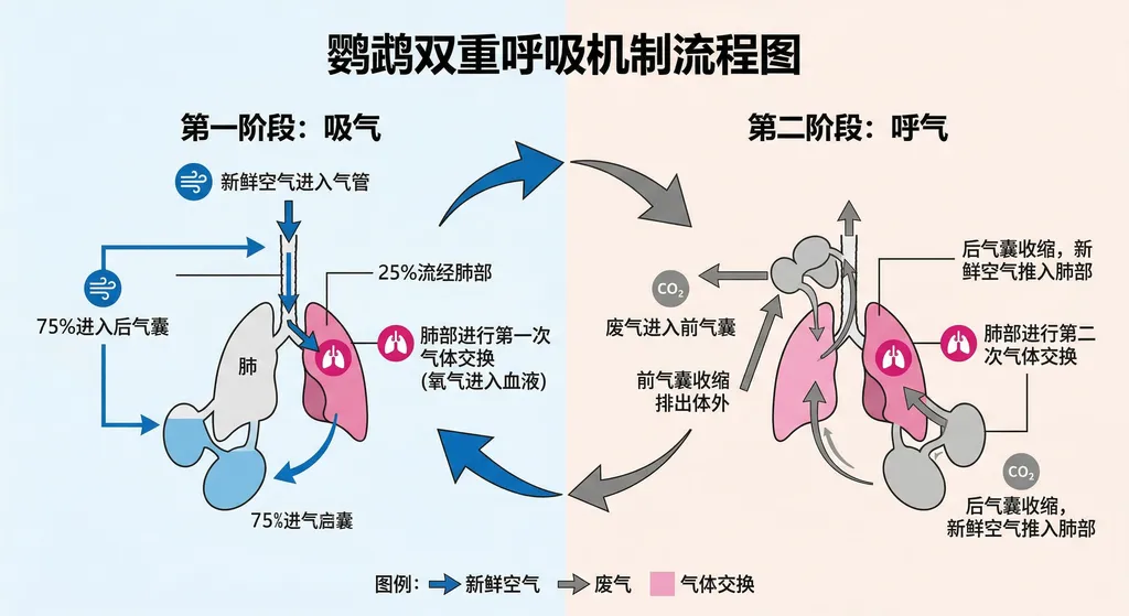 双重呼吸机制流程图